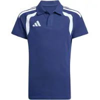 Adidas Tiro 26 League Short Sleeve Polo Bleu 7-8 Years Enfants