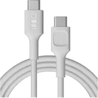 Green Cell Kabelis PowerFlex Fast Charging USB Type-C Male - USB Type-C Male 100W White 2m 5904326376212