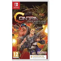 Games Switch Contra Operation Galuga Code In Box Clair PAL