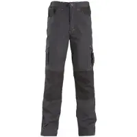 North Ways Pantalon de travail Adam 1204 – Gris/Noir – Taille 48 (48)
