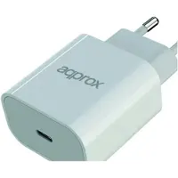 Approx Telefontöltő - 1db USB-C, 5VDC/3A or 9VDC/2.22A or 12V/1.67A, Fehér