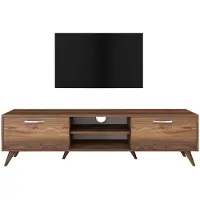 Norda Design , A9 - 221, Armoires pour téléviseur, noyer, 180 x 48,6 x 35 cm