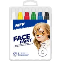 MFP Peintures pour le visage - Kit de maquillage, 6 pièces