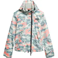 Superdry Veste mi-saison bleu fumé / gris fumé / corail