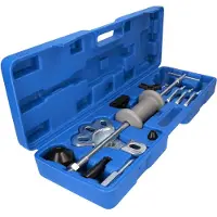 BRILLIANT TOOLS Extracteur de moyeu de roue avec marteau coulissant forgé 14 pces - BT671300