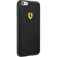 Ferrari Couverture rigide Shockproof (Apple iPhone 6, Apple iPhone 6s), Coque pour téléphone portable, Noir