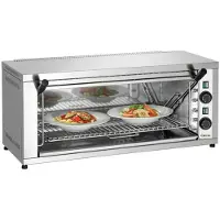 Bartscher Salamander S70 grille réglable en hauteur, 2 zones de cuisson