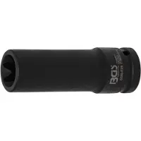 Bgs Douille de force profil E, profond Entraînement Carré intérieur 20 mm (3/4") SW E28 mm - 5250-E28