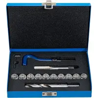 Bgs Kit de réparation de filetage M16 x 1,5 14 pièces - 99432