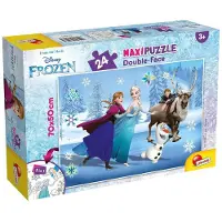 Lisciani Puzzle Double Face 24El. Supermaxi 70X50Cm Iceberg 74075