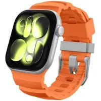 Spigen WBS2 (44 mm, 45 mm, 46 mm, 49 mm, Silicone), Sangles de montre, Orange
