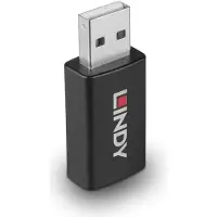 Lindy USB 2.0 Typ A an A Datenblocker Chargement de batterie 1.2