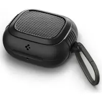 Spigen Rugged Armor, Étui pour écouteurs + casque, Noir