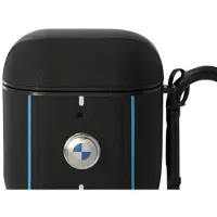 BMW Bma222Rvsk Airpods 1/2 Coverczarny/Black Leather Color Lines