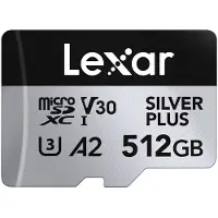 Lexar microSDXC Silver Plus UHS-1 512 Go V30