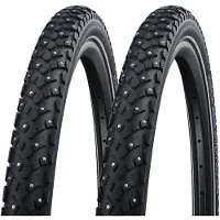 Schwalbe Marathon Winter Plus - Filaire - Hiver - SmartGuard - 26x2,15 - Noir + Reflex