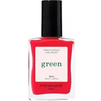 Manucurist Paris Green vernis à ongles Spicy (Rouge aux nuances de rose)
