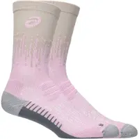 Asics Chaussettes de sport beige / gris / gris foncé / rose