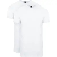 Suitable Ota T-Shirt Col Rond 2-Pack Blanc taille M