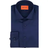 Suitable Chemise bleu foncé