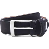 Profuomo Ceinture Daim Bleu Foncé