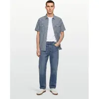 Levi's Classic Western Short Sleeve Shirt Bleu L Homme