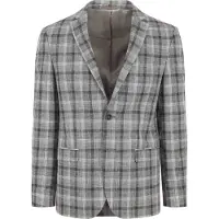Suitable Prestige Veste de Costume Pete Laine Mélangé Gris