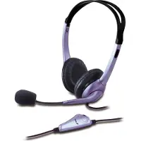 Genius Micro-Casque HS-04SU - Filaire - Stereo - Gris