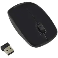 Vakoss MX707K Souris ambidextre RF sans fil optique 1000 DPI (Sans fil), Souris, Noir