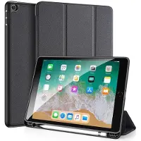 DUX Coque tablette Domo Apple iPad 6 (2018) 9.7 pouces / iPad 5 (2017) 9.7 pouces - Noir