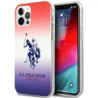 U.s. polo assn. US Polo USHCP12MPCDGBR iPhone 12/12 Pro 6.1 "collection gradient (Apple iPhone 12, Apple iPhone 12 Pro), Coque pour téléphone portable, Multicolore
