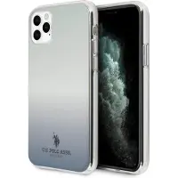 U.S. POLO ASSN. US Polo USHCN58TRDGLB iPhone 11 Pro Bleu / Collection de motifs à dégradés bleus (Apple iPhone 11 Pro), Coque pour téléphone portable, Bleu