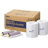 DNP Kit média (220 pcs), Papier photo, Blanc