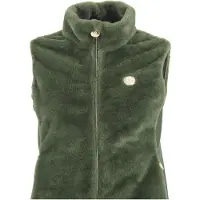 Mountain Peak Veste sans manche fausse fourrure femme Avril