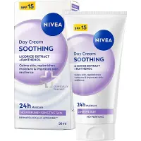 Nivea Essentials Sensitive Day SPF 15 (50 ml, Crème de jour, SPF 15)