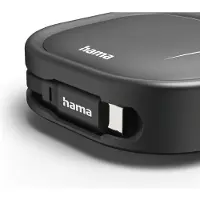 Hama Un câble de charge rétractable, USB-C - USB-C, 60 W, 1 m