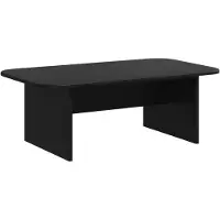 vidaXL Table basse noire 93 x 53 x 33 cm Bois composite