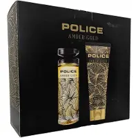 Police Amber Gold for Women Gift Set 100ml EDT + 125ml Body Lotion