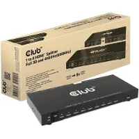 Club 3D CLUB3D CSV-1383 répartiteur vidéo HDMI 8x HDMI