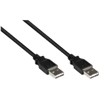 GOOD CONNECTIONS USB2.0 Kabel EASY A-A schw. 0,5m