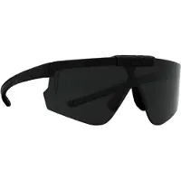 Pit Viper The Blacking Out Flip-offs Wide Polarized Sunglasses Noir HDPV High Contrast Polarized Polycarbonate Smoke/CAT3