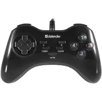 Office Defender Zoom Gamepad, 10 boutons, USB, gris, vibrant, Windows XP/VISTA/7/8/10