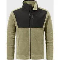 Schöffel Veste en polaire fonctionnelle 'Gregale' kaki / noir