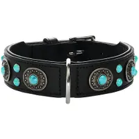 Hunter Halsband Sioux - 50 cm - Zwart (Chien, Promenade)