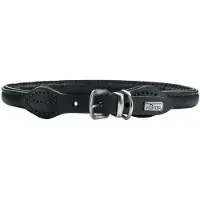 Hunter Halsband Round & Soft Canadian Up für Hunde Schwarz L