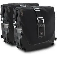 Legend Gear Syst.sacoches latérales Black Edition LC LC2+LC2, W800 STREET/CAFE noir