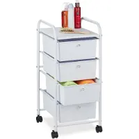 Relaxdays Chariot roulettes (33 x 39 x 74 cm)