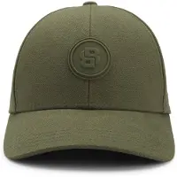 BOSS Casquette en toile de coton avec écusson à monogramme Double B