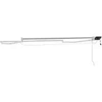 vidaXL Armature de store électrique blanche 3,5 x 2,5 m en aluminium
