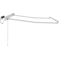 vidaXL Armature de store électrique blanche 3 x 2 m en acier